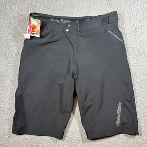 Troy Lee Designs Ruckus MTB Shorts W/ Padded Liner Mens 38 Black Mountain Bike